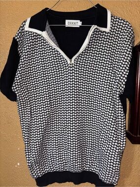 Oxknit Zip Polo Shirt